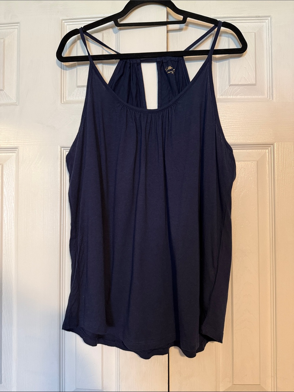 Lilly Pulitzer True Navy Lacy Tank - Picture 6 of 7